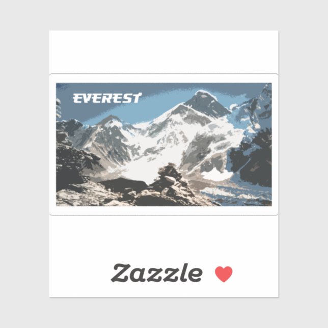 Mount Everest View, Nepal (Sheet)