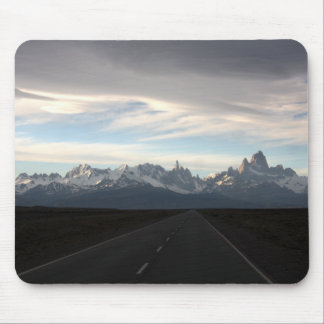 Mount Fitz Roy And Andes Range Mouse Mat
