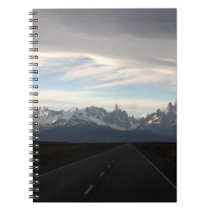 Mount Fitz Roy And Andes Range Notebook