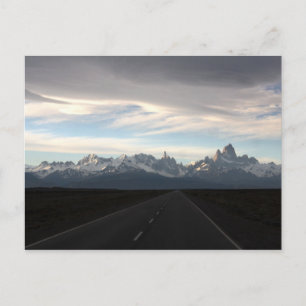 Mount Fitz Roy And Andes Range Postcard