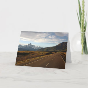 Mount Fitz Roy And Mount Cerro Torre Card