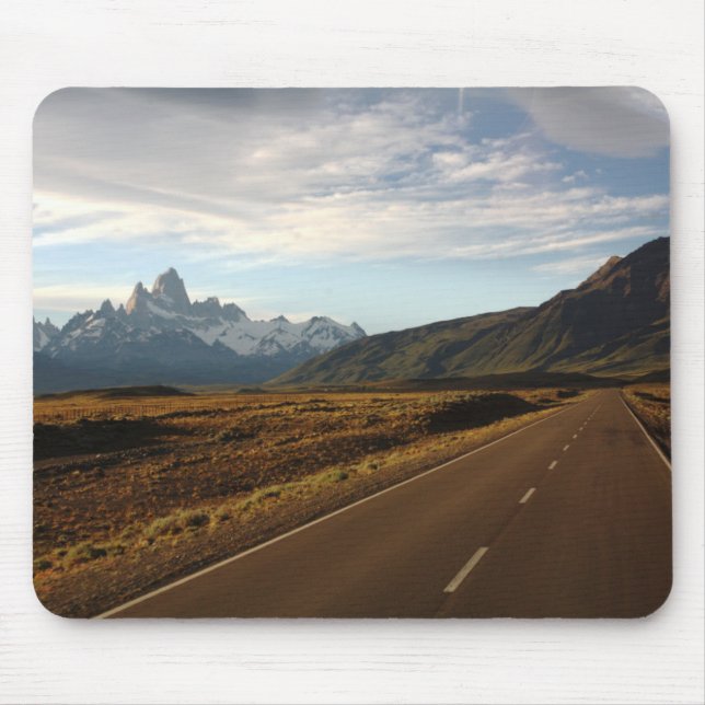 Mount Fitz Roy And Mount Cerro Torre Mouse Mat (Front)