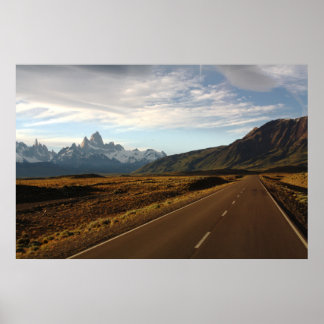 Mount Fitz Roy And Mount Cerro Torre Poster
