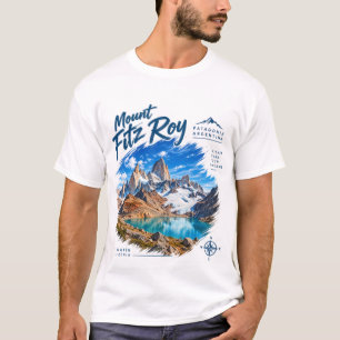 Mount Fitz Roy Patagonia Mountain Argentina T-Shirt