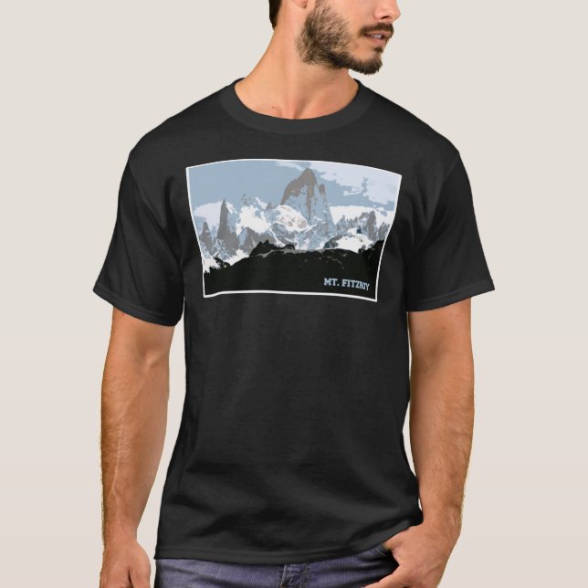 Mount Fitzroy Mountain, Patagonia, Argentina Essen T-Shirt (Front)