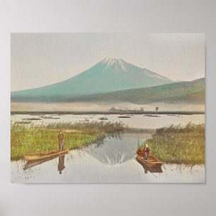 Mount Fuji as Seen from Kashiwabara by Kazumasa Og Poster