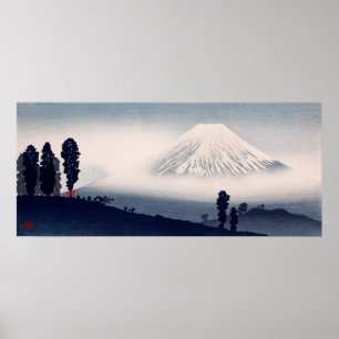Mount Fuji by Hiroaki Takahashi (ca. 1932) Poster
