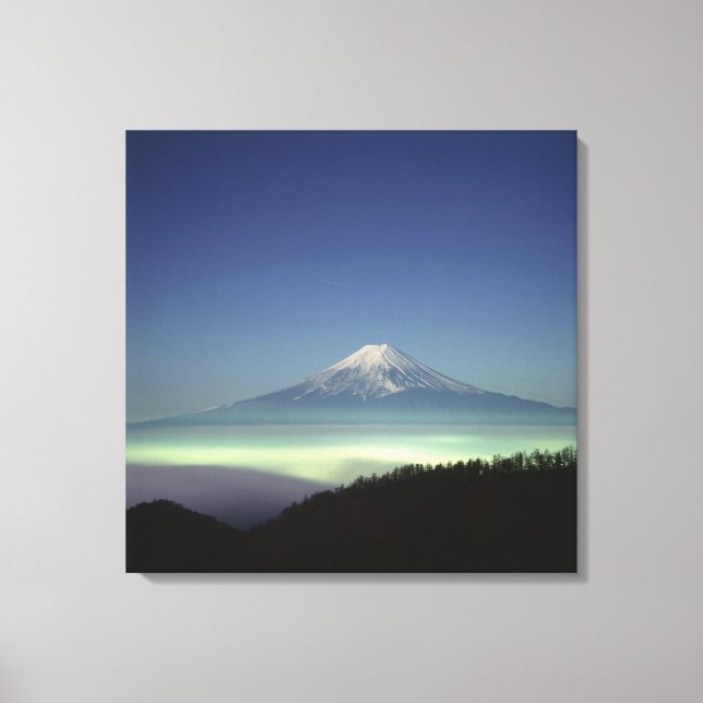 Mount Fuji Canvas Print (Front)