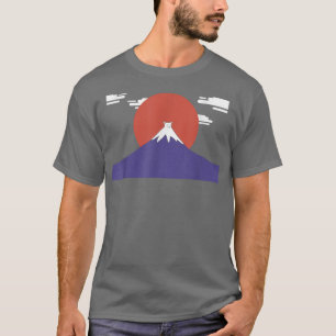 Mount Fuji Cat Volcano Japan Volcanology T-Shirt