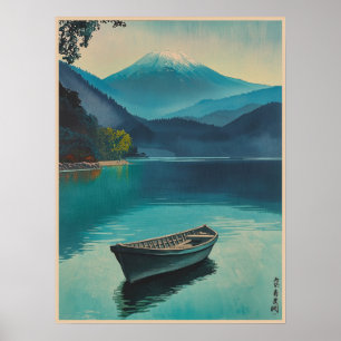Mount Fuji from Lake Yamanaka  Poster