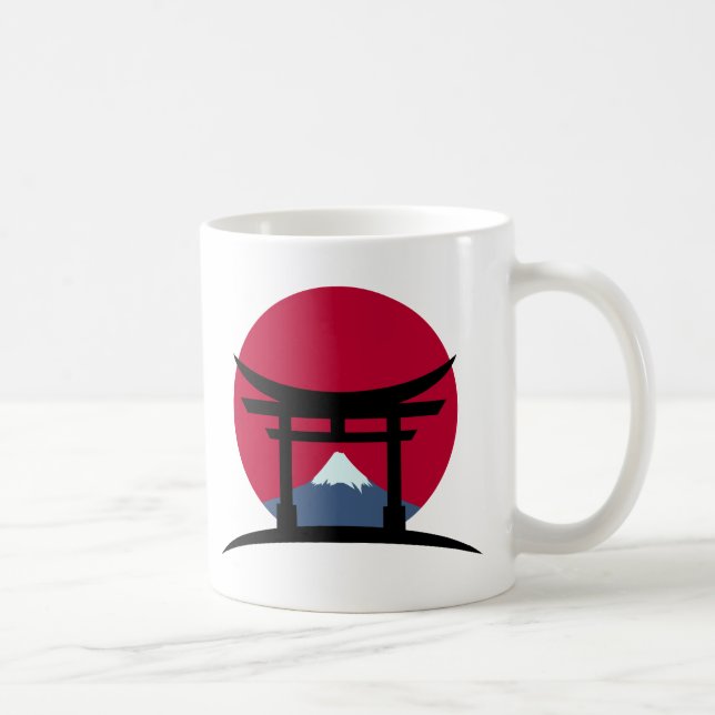 Mount Fuji - Japan Coffee Mug (Right)