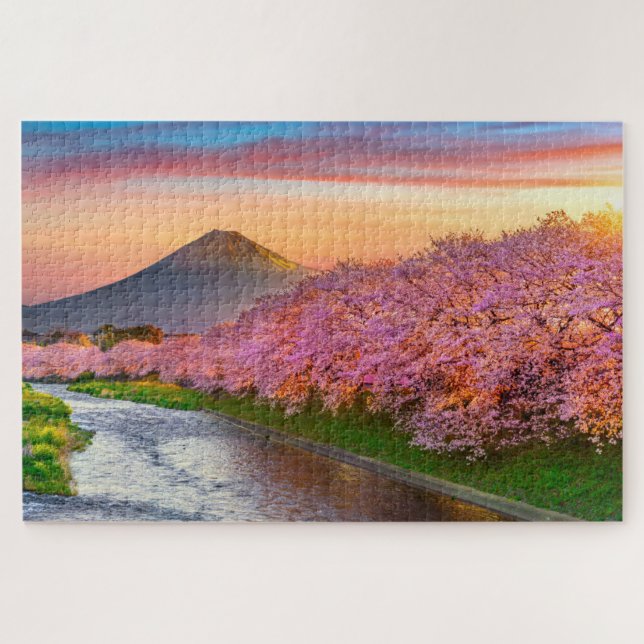 Mount Fuji Japan Jigsaw Puzzle (Horizontal)