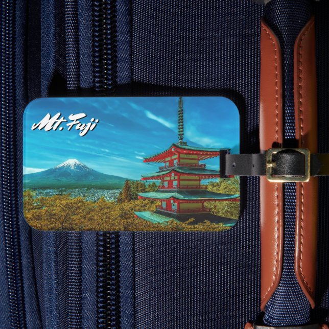 Mount Fuji, Japan Luggage Tag (Front Insitu 4)