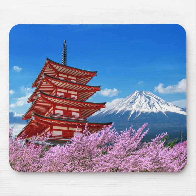 Mount Fuji Japan Mouse Mat (Front)