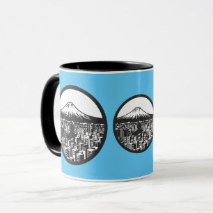 mount fuji,japan,mug mug