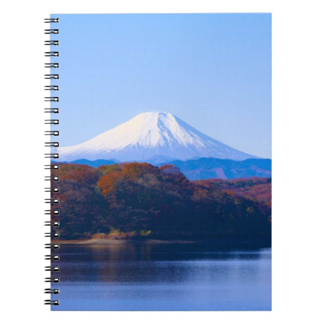 Mount Fuji Japan Notebook (Front)