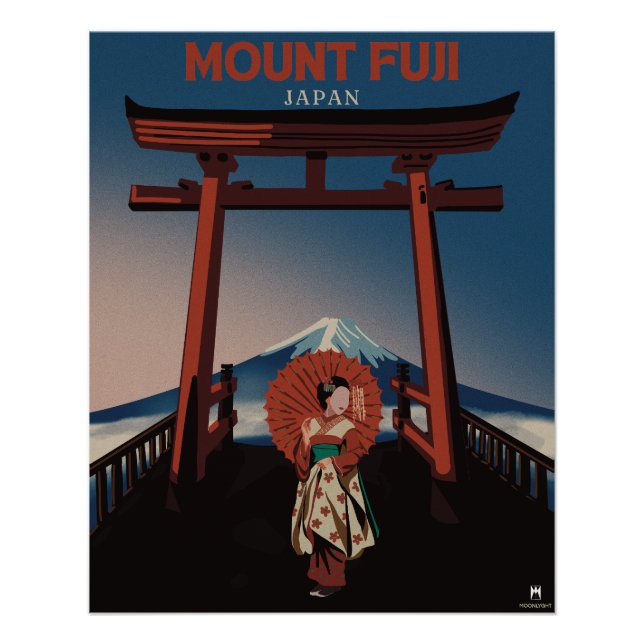 Mount Fuji Japan  Poster (Front)