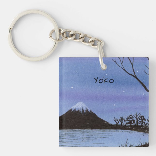 Mount Fuji Key Ring (Front)