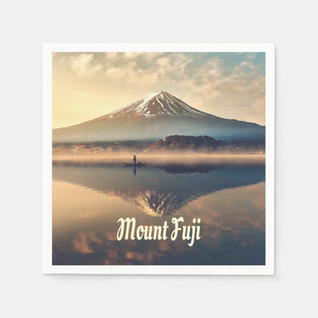 Mount Fuji Napkin (Front)