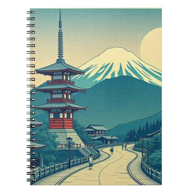 Mount Fuji Notebook (Front)