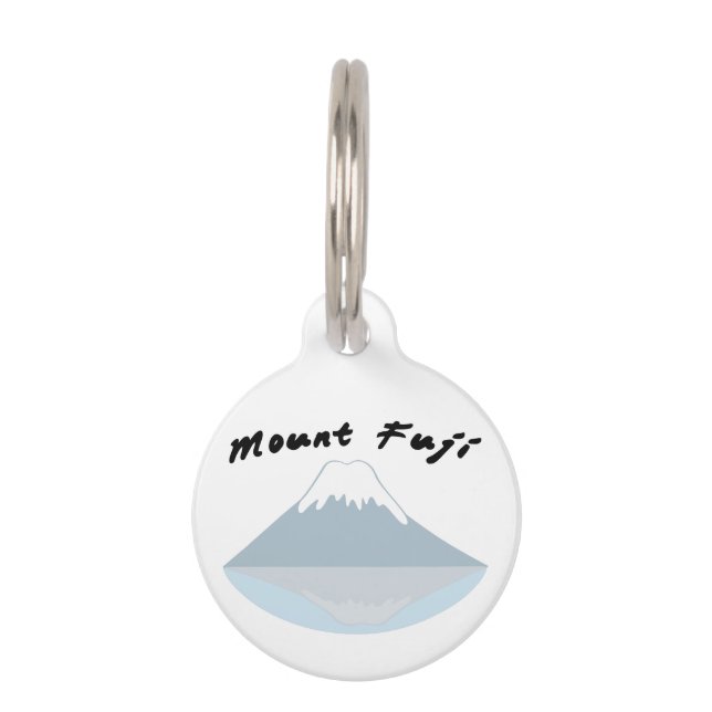 Mount Fuji Pet Tag (Front)