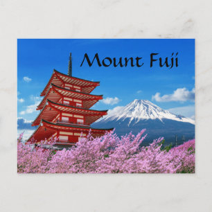 Mount Fuji Postcard