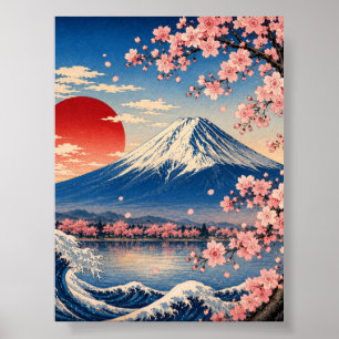 Mount Fuji Poster