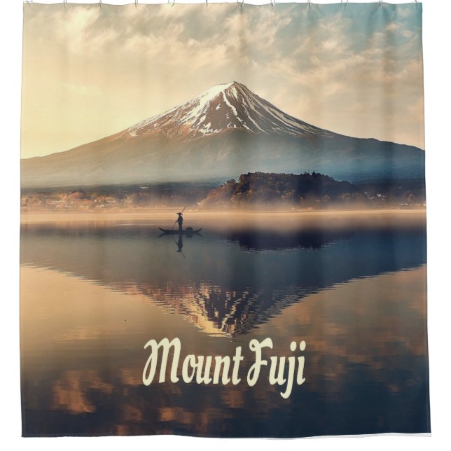 Mount Fuji Shower Curtain (Front)