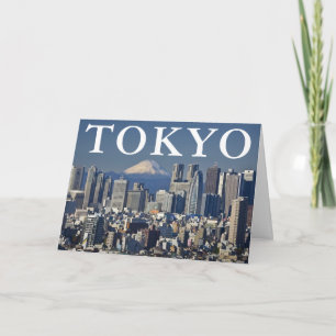 Mount Fuji Tokyo Japan Happy Birthday Card