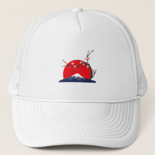 Mount Fuji Trucker Hat
