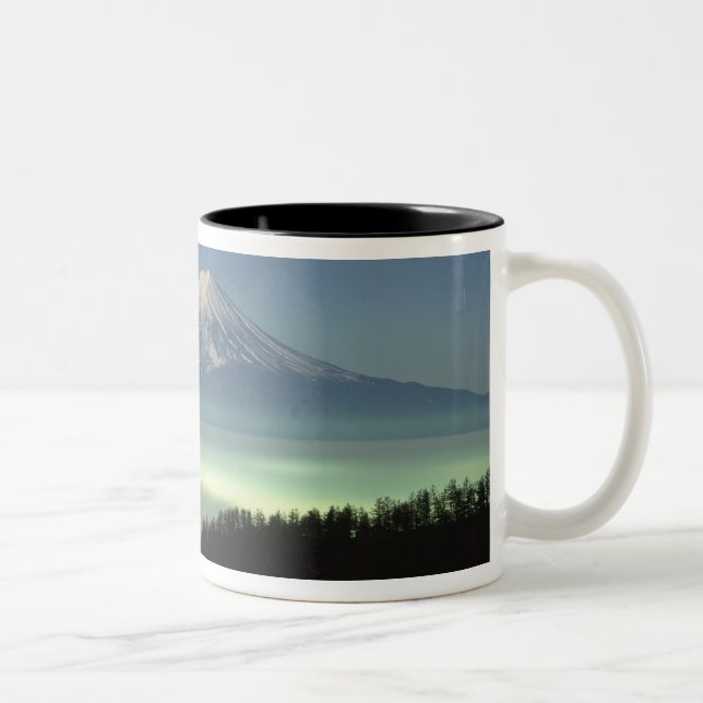Mount Fuji Two-Tone Coffee Mug (Right)