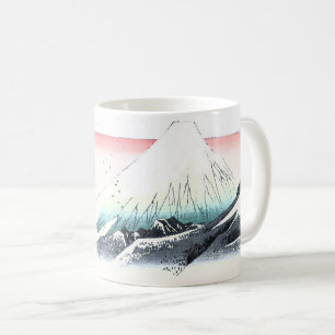Mount Fuji Ukiyo-e by Hiroshige Coffee Mug