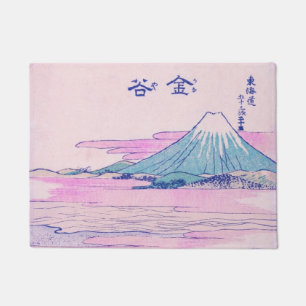 Mount Fuji Ukiyo-e Japanese Vintage Art Doormat