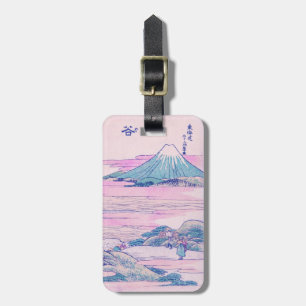 Mount Fuji Ukiyo-e Japanese Vintage Art Luggage Tag
