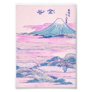 Mount Fuji Ukiyo-e Japanese Vintage Art Photo Print