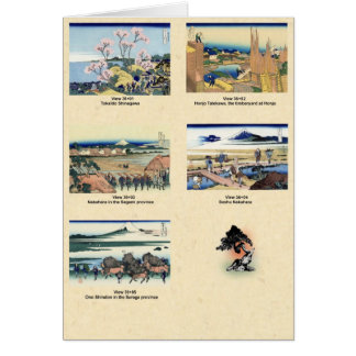 Mount Fuji view 36+01 through 36+05