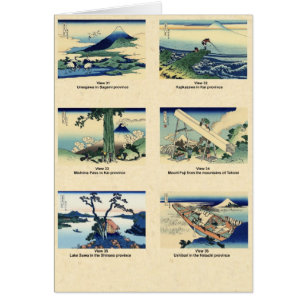 Mount Fuji views 31 through 36