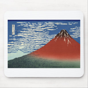 Mount Fuji Volcano Japan Painting Mouse Mat