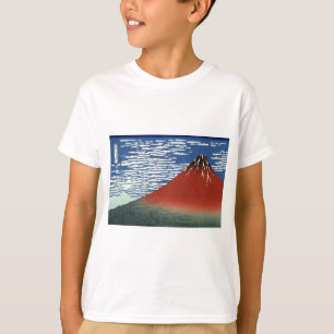 Mount Fuji Volcano Japan Painting T-Shirt