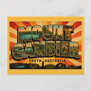 Mount Gambier South Australia Volcanic City Postcard