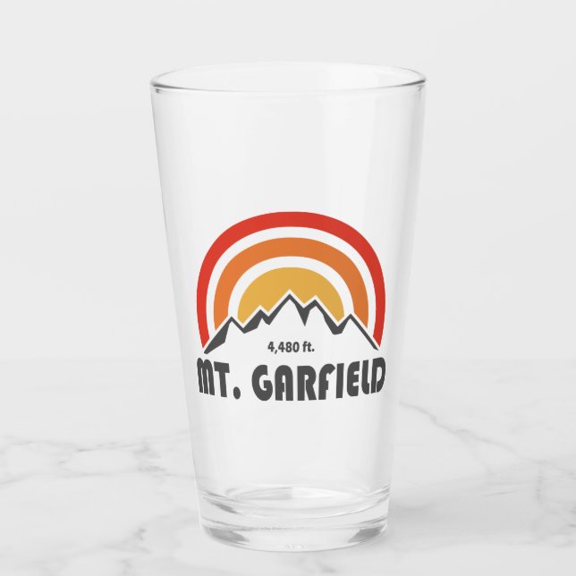 Mount Garfield New Hampshire Glass (Front)