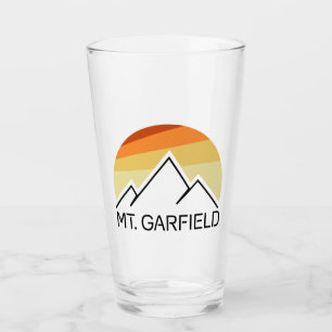 Mount Garfield New Hampshire Retro Glass