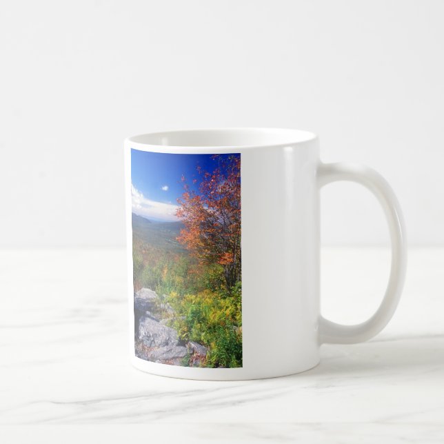 Mount Greylock Round Rock Vista Coffee Mug (Right)