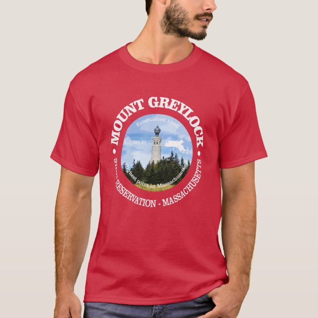Mount Greylock State Reservation Oversized T-Shirt (Front)