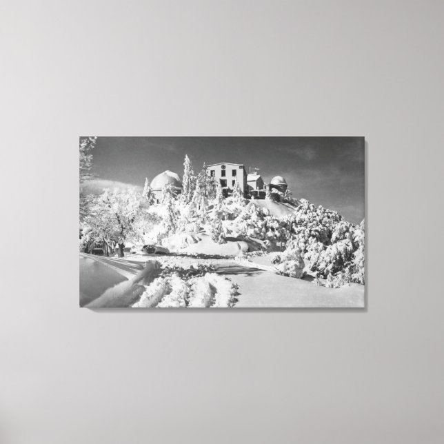 Mount Hamilton, California Lick Observatory Canvas Print (Front)