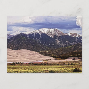 Mount Herard and Great Sand Dunes Postcard