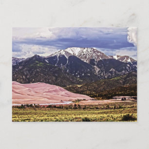 Mount Herard and Great Sand Dunes Postcard