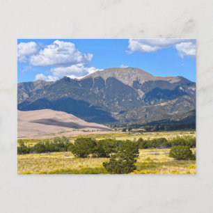 Mount Herard, Great Sand Dunes National Park, CO Postcard