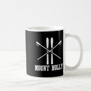 Mount holly michigan ski skier skiing nordic alpin coffee mug