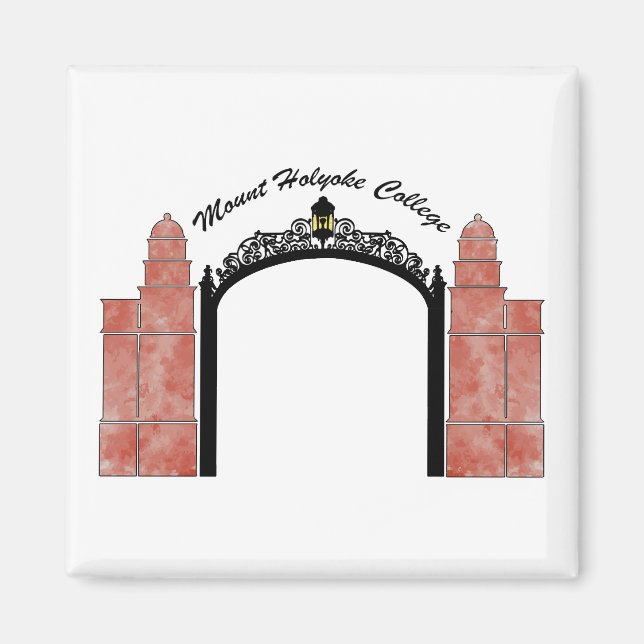 Mount Holyoke College Gates Magnet (Front)
